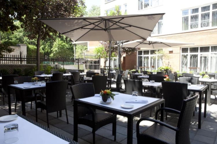 Outdoor terrace